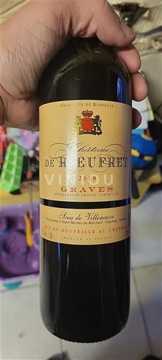 Bordeaux Graves Château Rieufret Scea de Villeneuve 2018