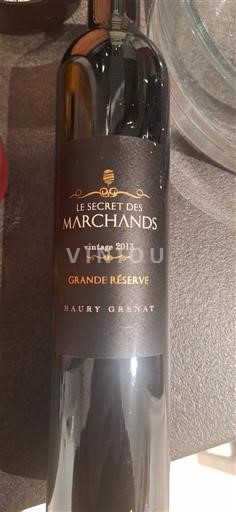 Roussillon Not Specified Le Secret des Marchands Grande Réserve 2013