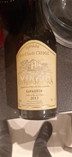 Jura Côtes-do-jura Domaine Jean-Claude Credoz Savagnin Vieilli en Fûts de Chêne 2013
