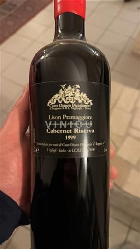 Veneto Lison Pramaggiore Conte Ottavio Piccolomini Cabernet Riserva 1999