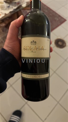 Toscana Ospecificerad Antinori Solaia 1987