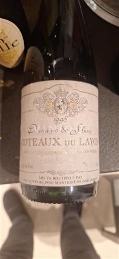 Loirevallei Coteaux du Layon Domaine S Sablonnettes 1998