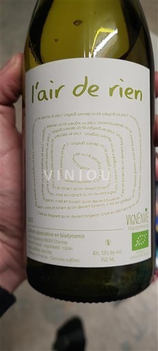 Beaujolais Vignenvie l'air de rien 2023