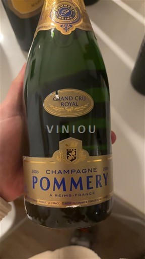 Champagne Sâm-panh Pommery Grand Cru Royal 2006