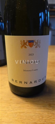 Vùng trồng nho được cấp phép California Không được chỉ định Bernardus 2023