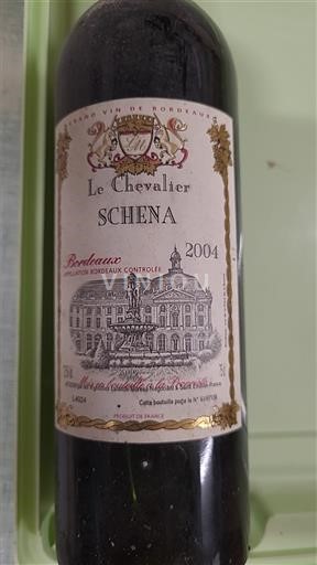 Bordeaux Le Chevalier Schena 2004