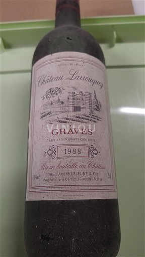 Bordeaux Graves Château Larrouquey 1988