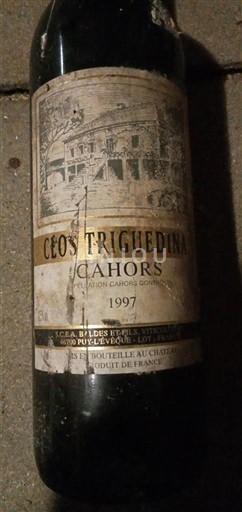 Sydvestfrankrig Cahors Clos Triguedina 1997