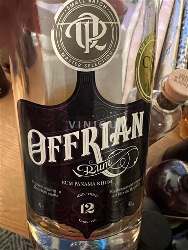 Rum Jantarová Offrian Rhum Pas d'infos 12a - 2013 Panama Nespecifikováno
