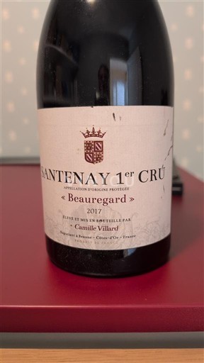 Borgogna Santenay Premier Cru Camille Villard Beauregard 2017