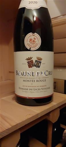 Borgogna Beaune Premier Cru Domaine Lycée Viticole Montée Rouge 2020