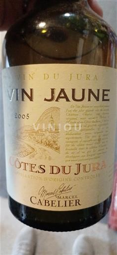 Jura Côtes du Jura Marcel Cabelier 2005