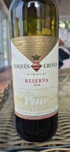 Кастилія-Ла-Манча Домініо де Вальдепуса Marqués de Griñón Reserva 2018