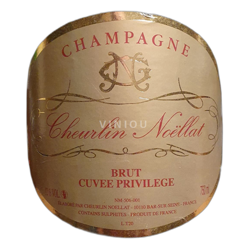 Champaña Champán Cheurlin Noëllat Privilège Sin añada