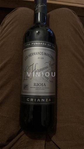 La Rioja Rioja Los Hermanos Manzanos Crianza 2021