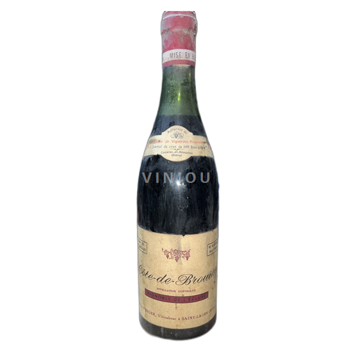 Beaujolais Côte-de-Brouilly Vignoble de l'Ecluse 1971