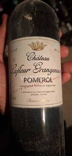Bordeaux Pomerol Château Lafleur Grangeneuve 2016