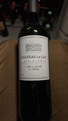 Bordeaux Graves-de-vayres Château Le Lau 2018