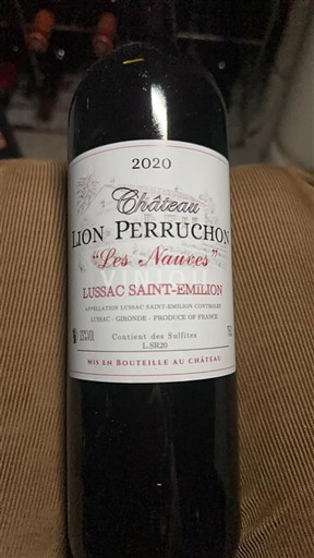 Bordéus Lussac-Saint-Émilion Château Lion Perruchon Les Nauves 2020