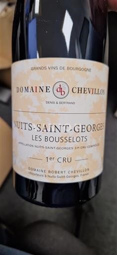 Burgundija Nuits-Saint-Georges Premier Cru Domaine Robert Chevillon Les Bousselots 2023