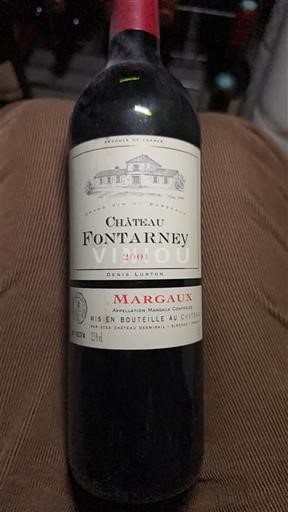 Bordeaux Margaux Château Fontarney 2001