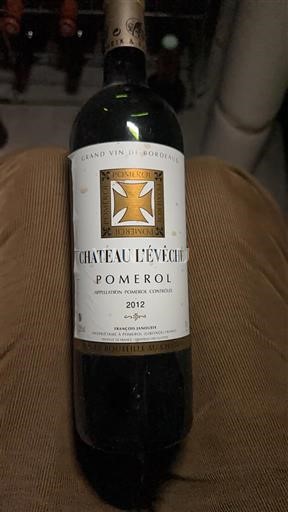 Bordeaux Pomerol Château L'Évêché 2012