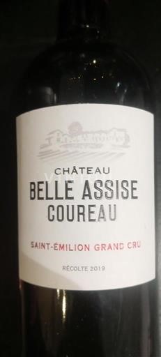 Bordeaux Saint-Émilion Grand Cru Grand Cru Château Belle Assise Coureau 2019