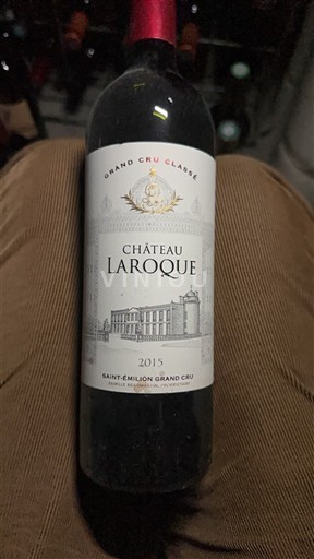 Burdeos Saint-Émilion Gran Cru Grand Cru Classé Château Laroque 2015