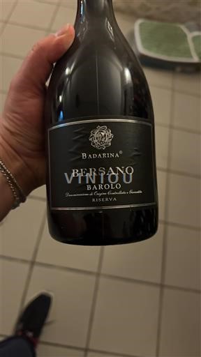 Piemonte Barolo Bersano Badarina Riserva 2012