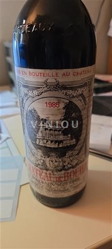 Bordeaux Bordeaux Supérieur Château Bouilh 1985