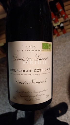 Bourgogne Bourgogne Côte d'Or Dominique Laurent Numéro 1 2020
