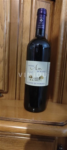 Bordeaux Lalande-de-Pomerol Château Ambe de Musset 2018