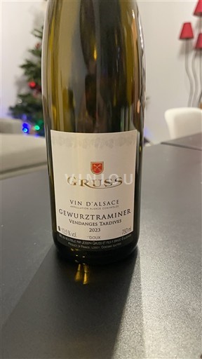 Alsace Vendanges Tardives Gruss 2023