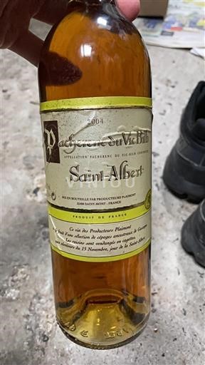 Lounais-Ranska Pacherenc-du-vic-bilh Pacherenc du Vic-Bilh Saint-Albert 2004