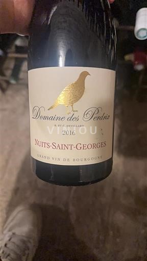 Bourgogne Nuits-saint-georges Domaine S Perdrix 2016