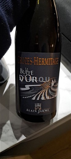 Vallée du Rhône Crozes-hermitage Alain Jaume La Butte d'Or 2022