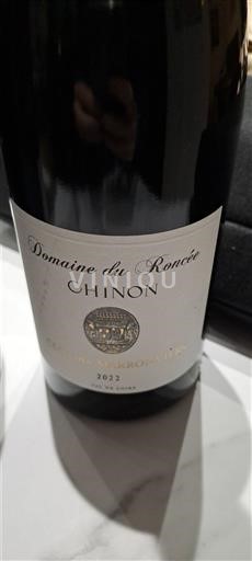 Vallée de la Loire Chinon Domaine Roncée des Barroux 2022