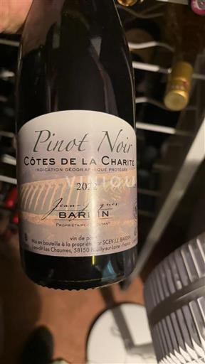 Loiren laakso Côtes de la Charité Jean-Marie Baroin Pinot Noir 2022