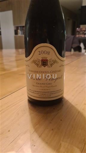 Burgundi Clos-de-vougeot Grand Cru Domaine Odoul-Coquard 2008
