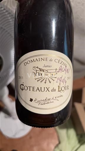 Údolí Loiry Coteaux-du-loir Domaine Cézin Janus 2013