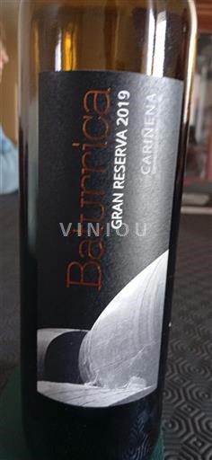 Aragon Carinena Baturrica Gran Reserva 2019
