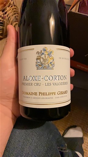 Burgundy Aloxe-Corton Premier Cru Domaine Philippe Girard Premier Cru - Les Valozières 2023