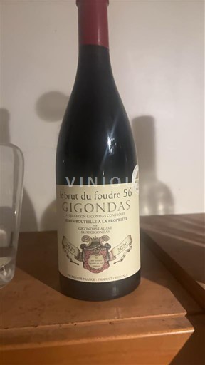 Rhônen laakso Gigondas Domaine Gour de Chaulé Le Brut du Foudre 56 2020