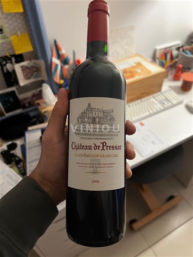 Bordeaux Saint-Émilion Grand Cru Grand Cru Château Pressac 2006