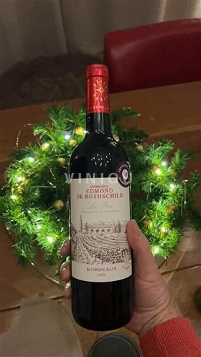 Bordeaux Domaine Domaines Edmond de Rothschild Les Pins 2022