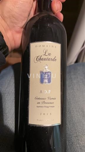 Provence Coteaux Varois en Provence Domaine La Chautarde 2013