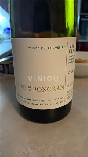 Borgogna Viré-clessé Domaine La Bongran E.J. Thevenet 2020