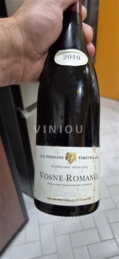 Burgundi Vosne-Romanée Domaine Forey Père & Fils 2010