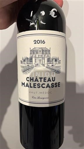 Bordeaux Haut-Médoc Cru Bourgeois Château Malescasse 2016