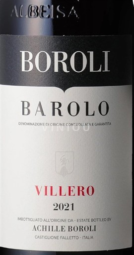 Piemonte Barolo Achille Boroli Villero 2021